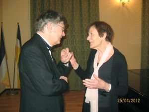Eugen Indjic, Elsebeth Brodersen. Fot. Zenobia Kulik.